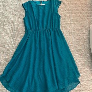 Teal dress